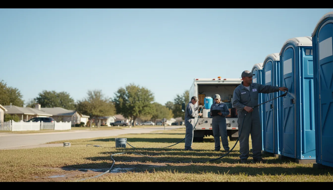 Long-Term Portable Toilet Rental in Deerfield, VA near me